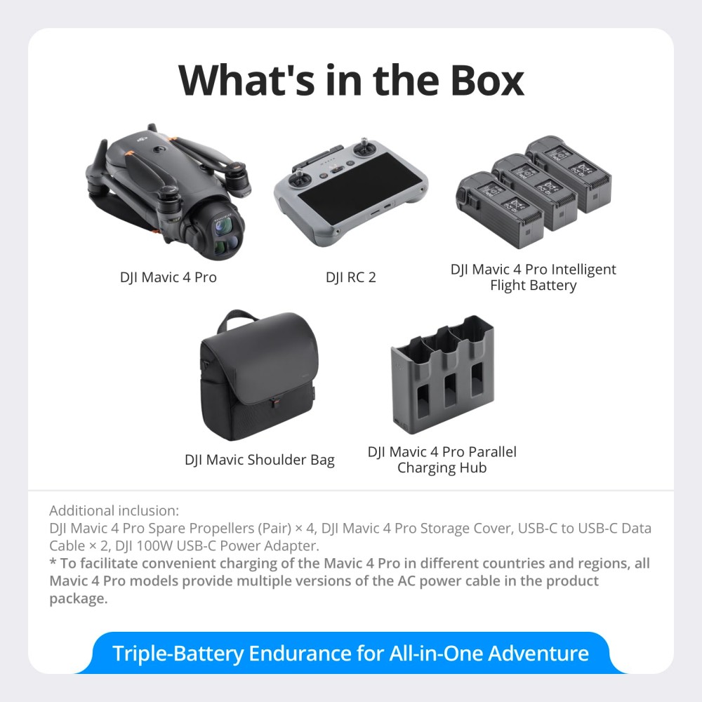 DJI Mavic 4 Pro Fly More Combo with DJI RC 2 - Image 7